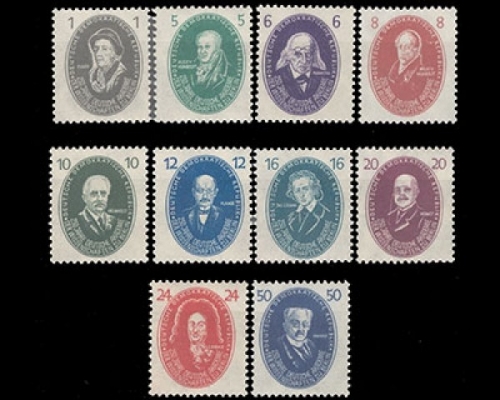 DDR, Michel Nr. 261-270, postfrisch