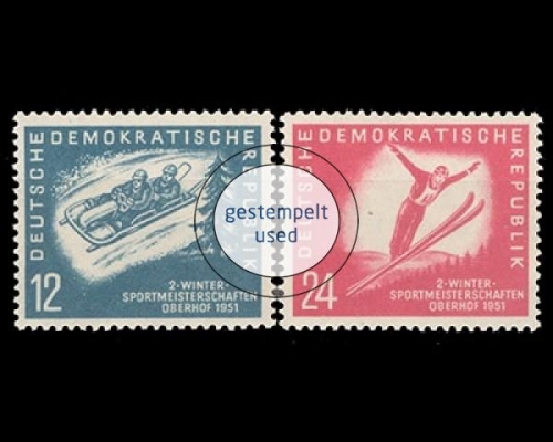 DDR, Michel Nr. 280-281, gestempelt