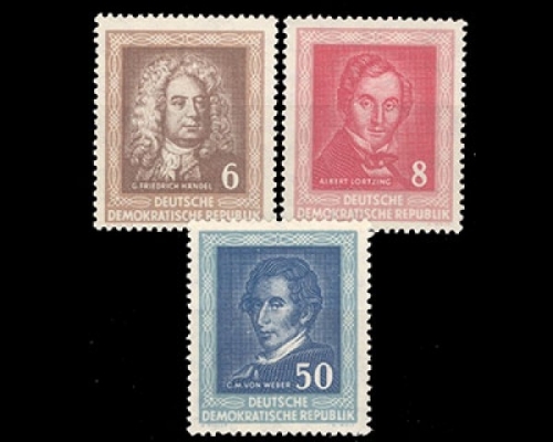 DDR, Michel Nr. 308-310, postfrisch