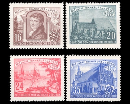 DDR, Michel Nr. 358-361, postfrisch