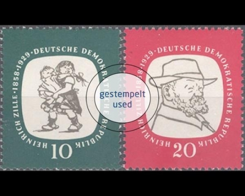 DDR, Michel Nr. 624-625, gestempelt