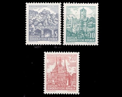 DDR, Michel Nr. 835-837, postfrisch