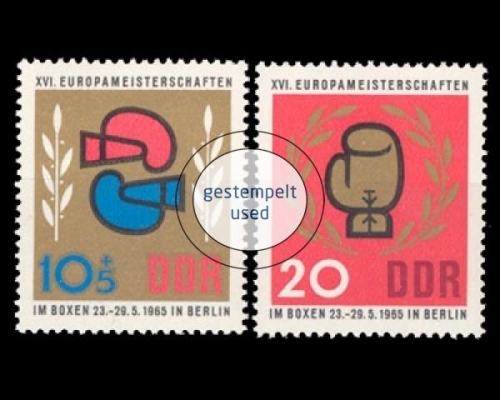 DDR, Michel Nr. 1100-1101, gestempelt