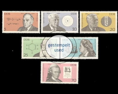 DDR, Michel Nr. 2406-2411, gestempelt