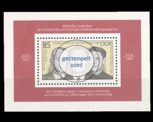 DDR, Block 70, gestempelt