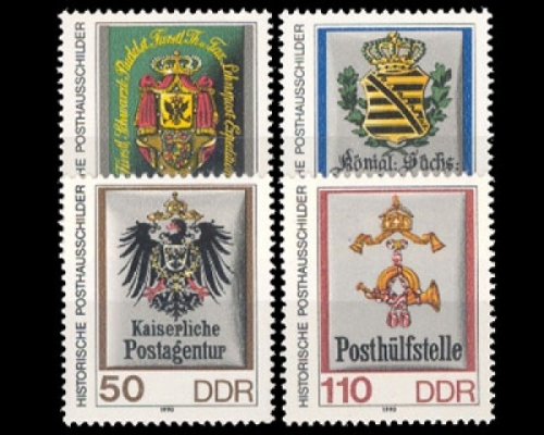 DDR, Michel Nr. 3302-3305, postfrisch