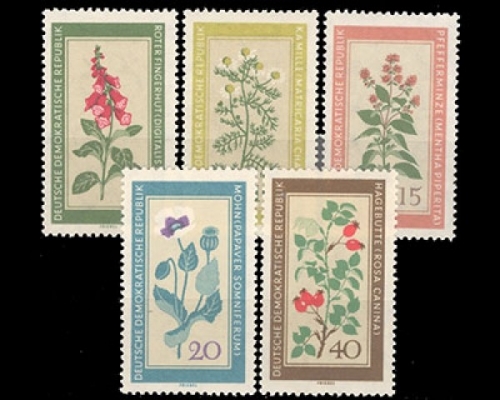 DDR, Michel Nr. 757-761, postfrisch