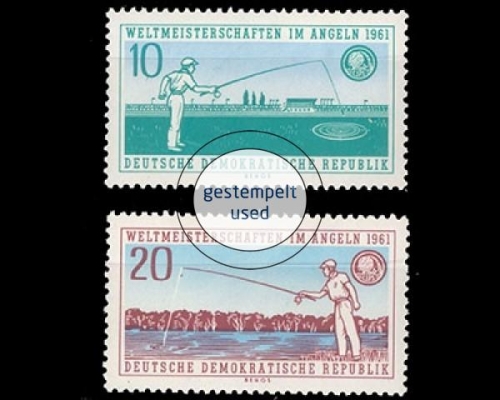 DDR, Michel Nr. 841-842, gestempelt