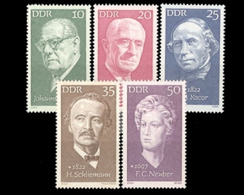 DDR, Michel Nr. 1731-1735, postfrisch