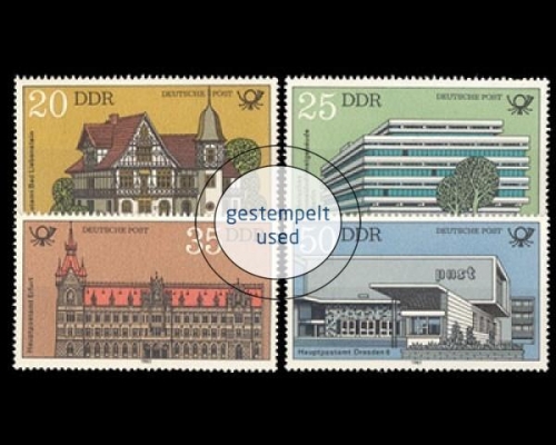 DDR, Michel Nr. 2673-2676, gestempelt