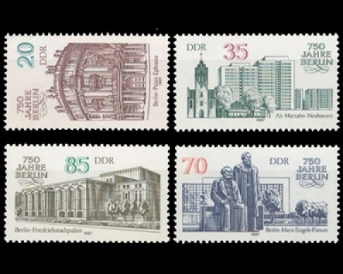 DDR, Michel Nr. 3071-3074, postfrisch