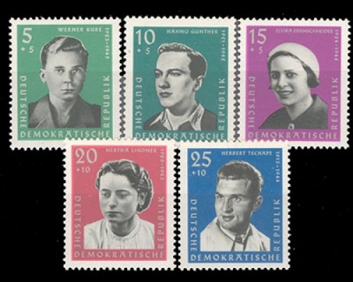 DDR, Michel Nr. 808-812, postfrisch