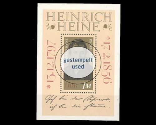 DDR, Block 37, gestempelt