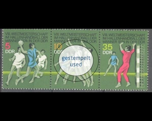 DDR, Michel Nr. 1928-1930 ZD, gestempelt
