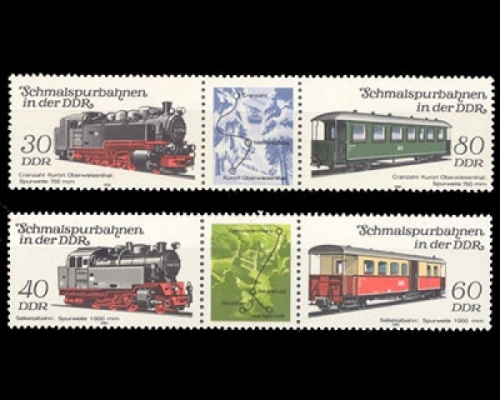 DDR, Michel Nr. 2864-2867 ZD, postfrisch