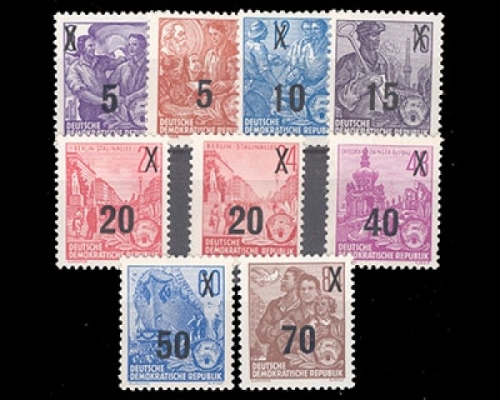 DDR, Michel Nr. 435-442, postfrisch
