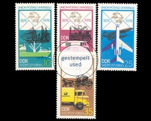 DDR, Michel Nr. 1984-1987, gestempelt