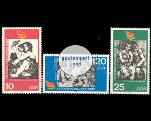 DDR, Michel Nr. 2699-2701, gestempelt