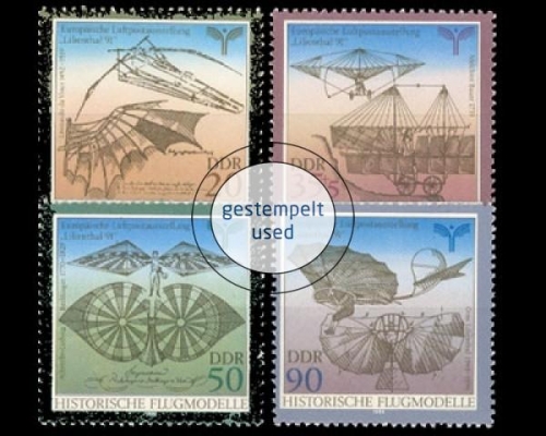 DDR, Michel Nr. 3311-3314, gestempelt