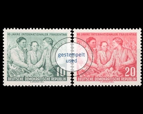 DDR, Michel Nr. 450-451, gestempelt