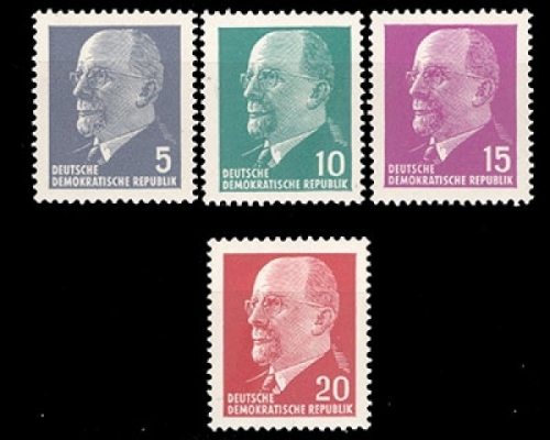 DDR, Michel Nr. 845-848, postfrisch