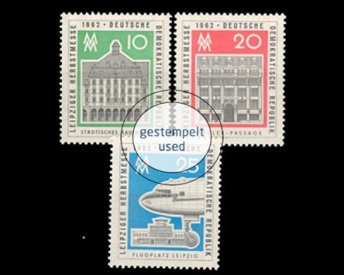 DDR, Michel Nr. 913-915, gestempelt