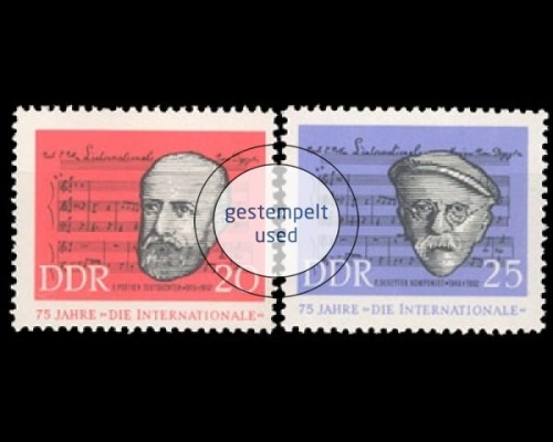 DDR, Michel Nr. 966-967, gestempelt