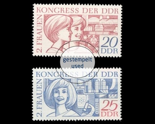DDR, Michel Nr. 1474-1475, gestempelt