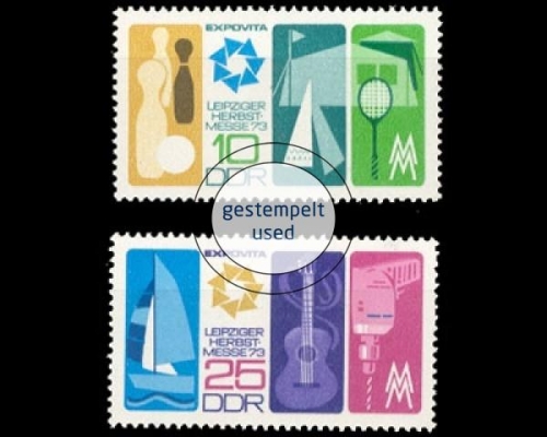 DDR, Michel Nr. 1872-1873, gestempelt