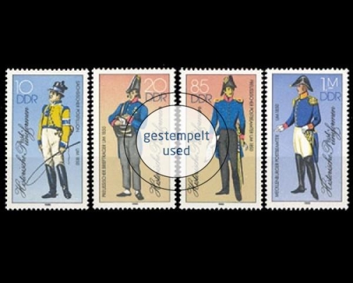 DDR, Michel Nr. 2997-3000 I, gestempelt