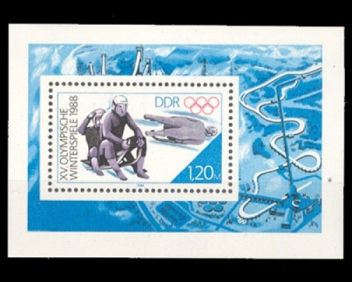 DDR, Block 90, postfrisch