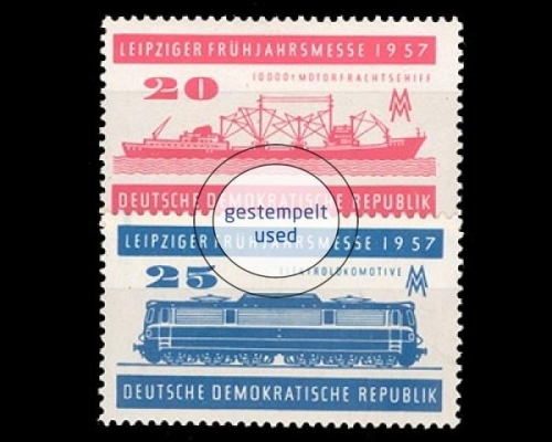 DDR, Michel Nr. 559-560, gestempelt