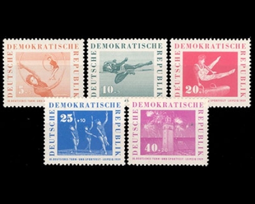DDR, Michel Nr. 707-711, postfrisch