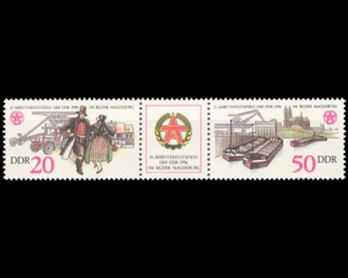 DDR, Michel Nr. 3028-3029 ZD, postfrisch