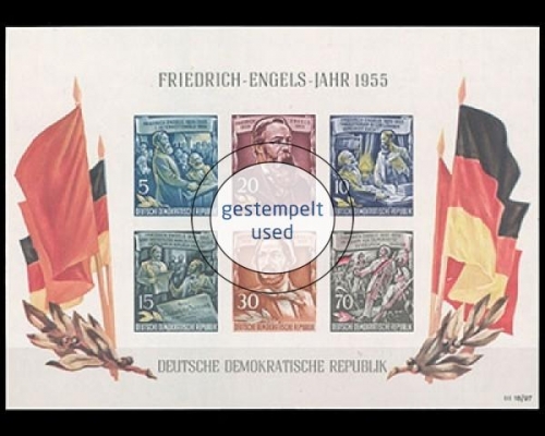 DDR, Block 13, gestempelt