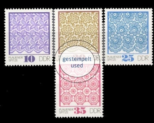 DDR, Michel Nr. 1963-1966, gestempelt