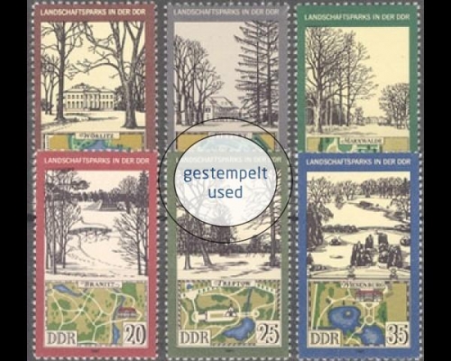 DDR, Michel Nr. 2611-2616, gestempelt