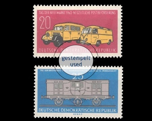 DDR, Michel Nr. 789-790, gestempelt