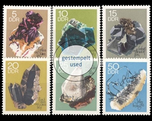 DDR, Michel Nr. 1468-1473, gestempelt