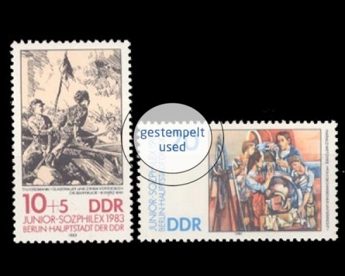 DDR, Michel Nr. 2812-2813, gestempelt