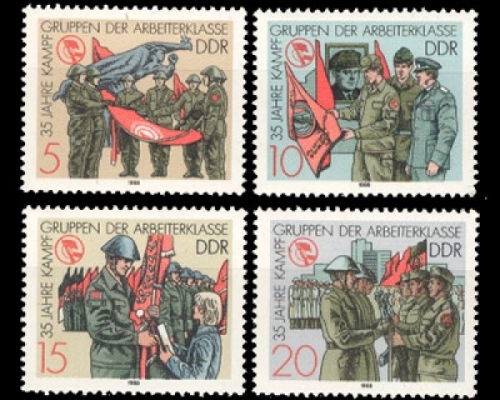 DDR, Michel Nr. 3177-3180, postfrisch