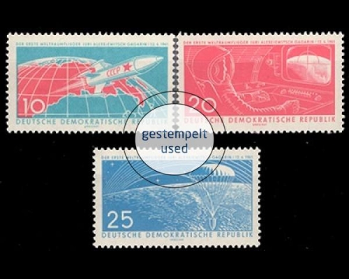 DDR, Michel Nr. 822-824, gestempelt