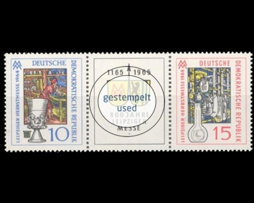 DDR, Michel Nr. 1052-1053 ZD, gestempelt