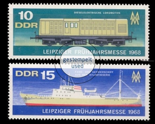 DDR, Michel Nr. 1349-1350, gestempelt
