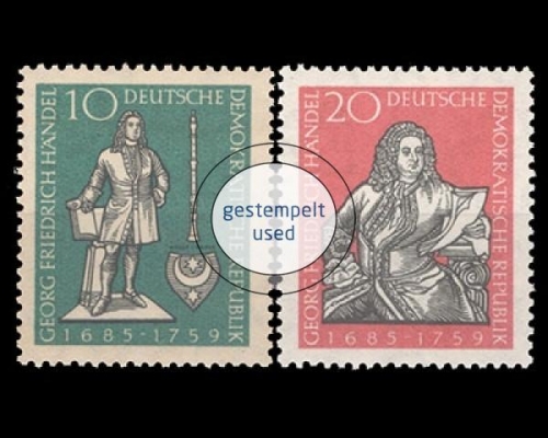 DDR, Michel Nr. 682-683, gestempelt