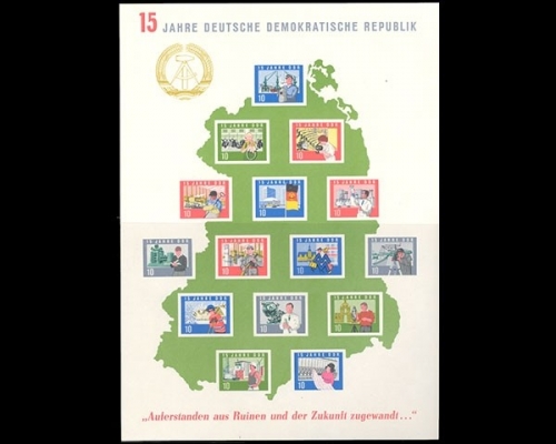 DDR, Michel Nr. Block 19, ungebraucht ohne Gummierung