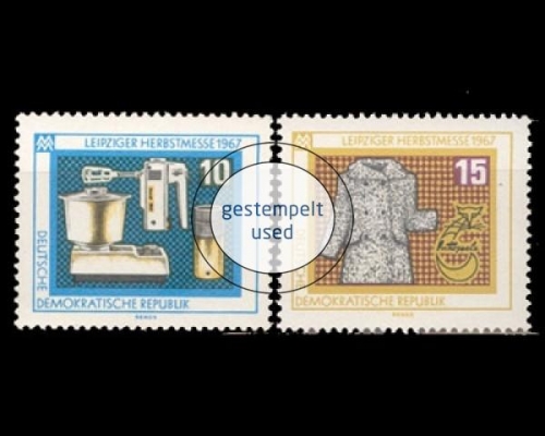 DDR, Michel Nr. 1306-1307, gestempelt
