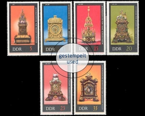 DDR, Michel Nr. 2055-2060, gestempelt