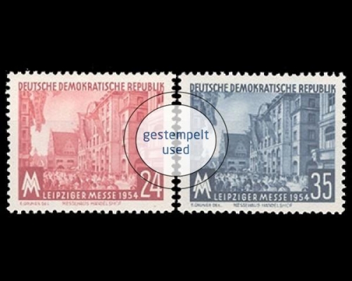 DDR, Michel Nr. 433-434, gestempelt
