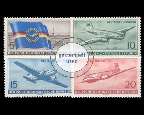 DDR, Michel Nr. 512-515, gestempelt